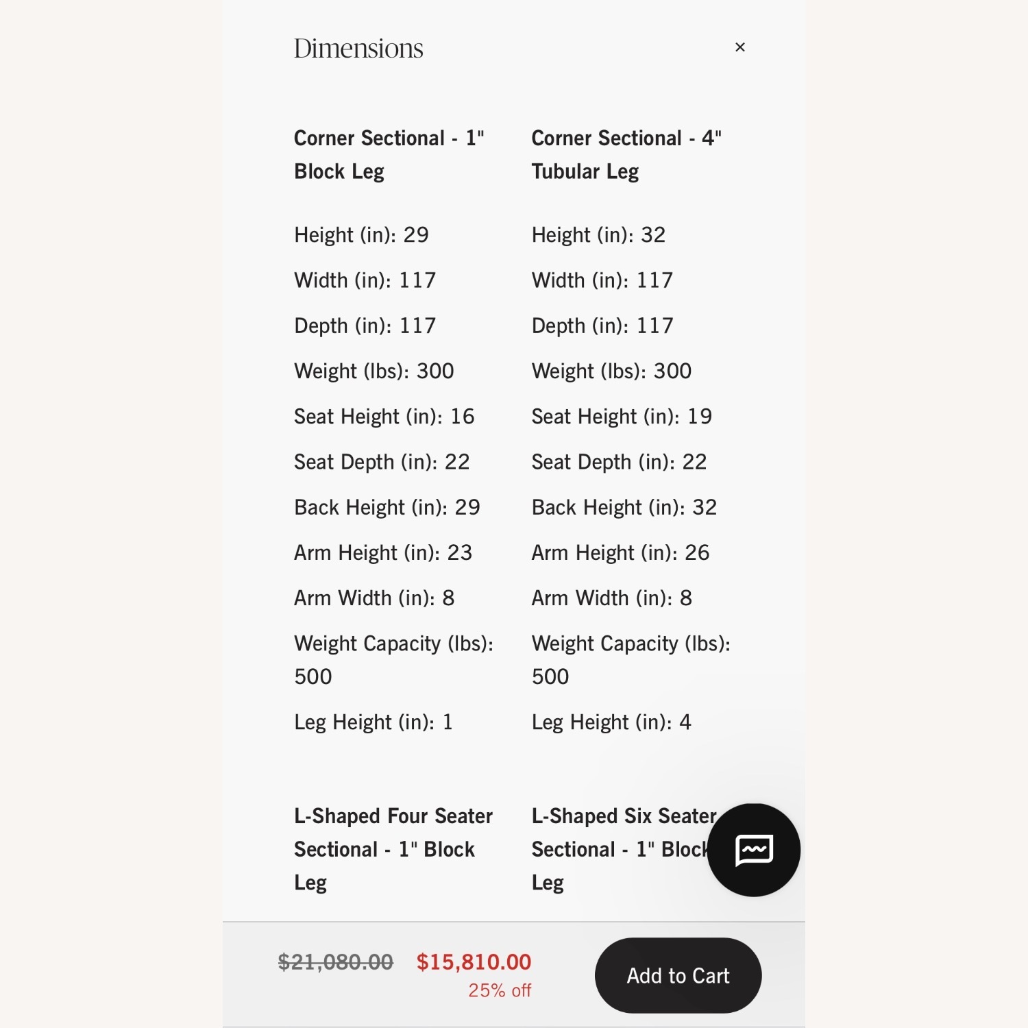 Design Within Reach Reid Corner Sectional - image-3