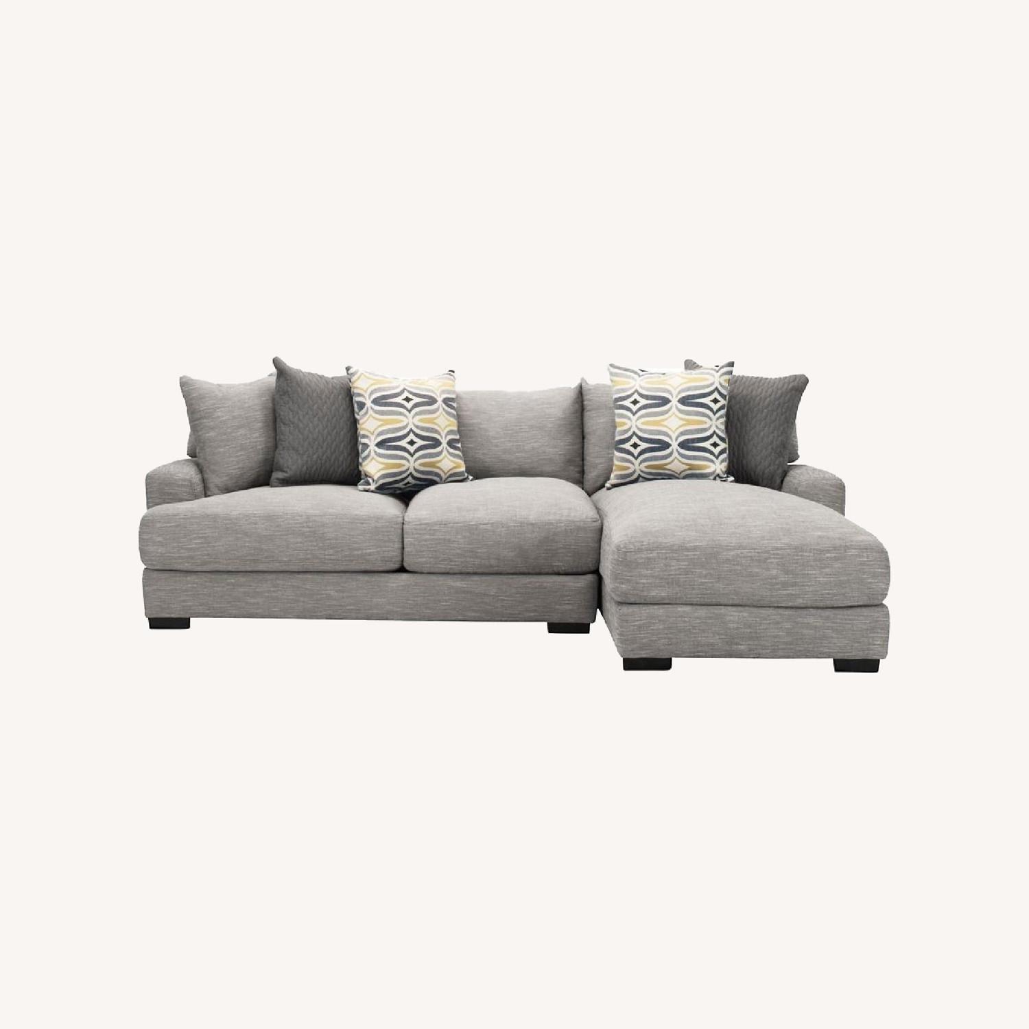 Raymour & Flanigan Leighton 2-Piece Sectional Sofa - image-0