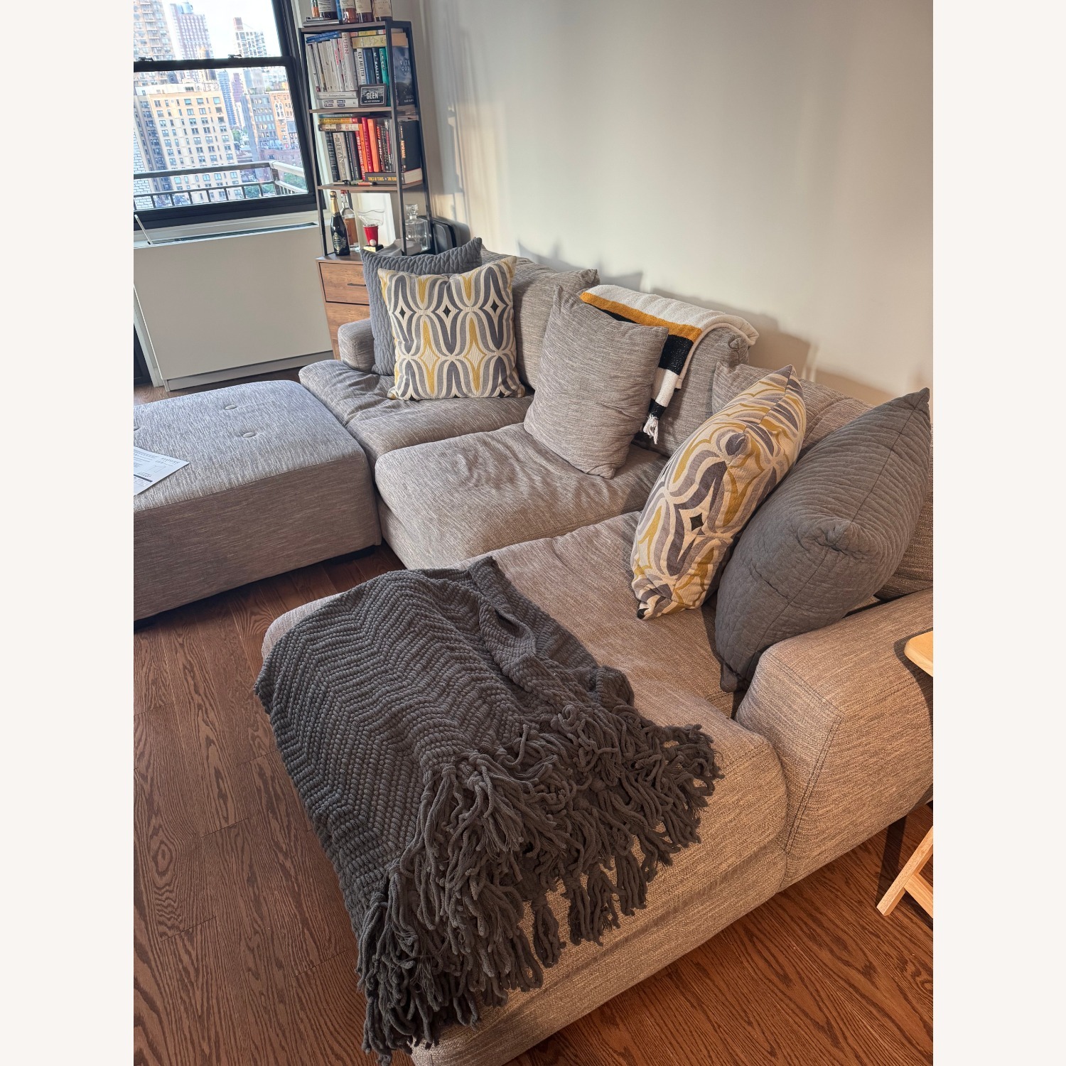 Raymour & Flanigan Leighton 2-Piece Sectional Sofa - image-2