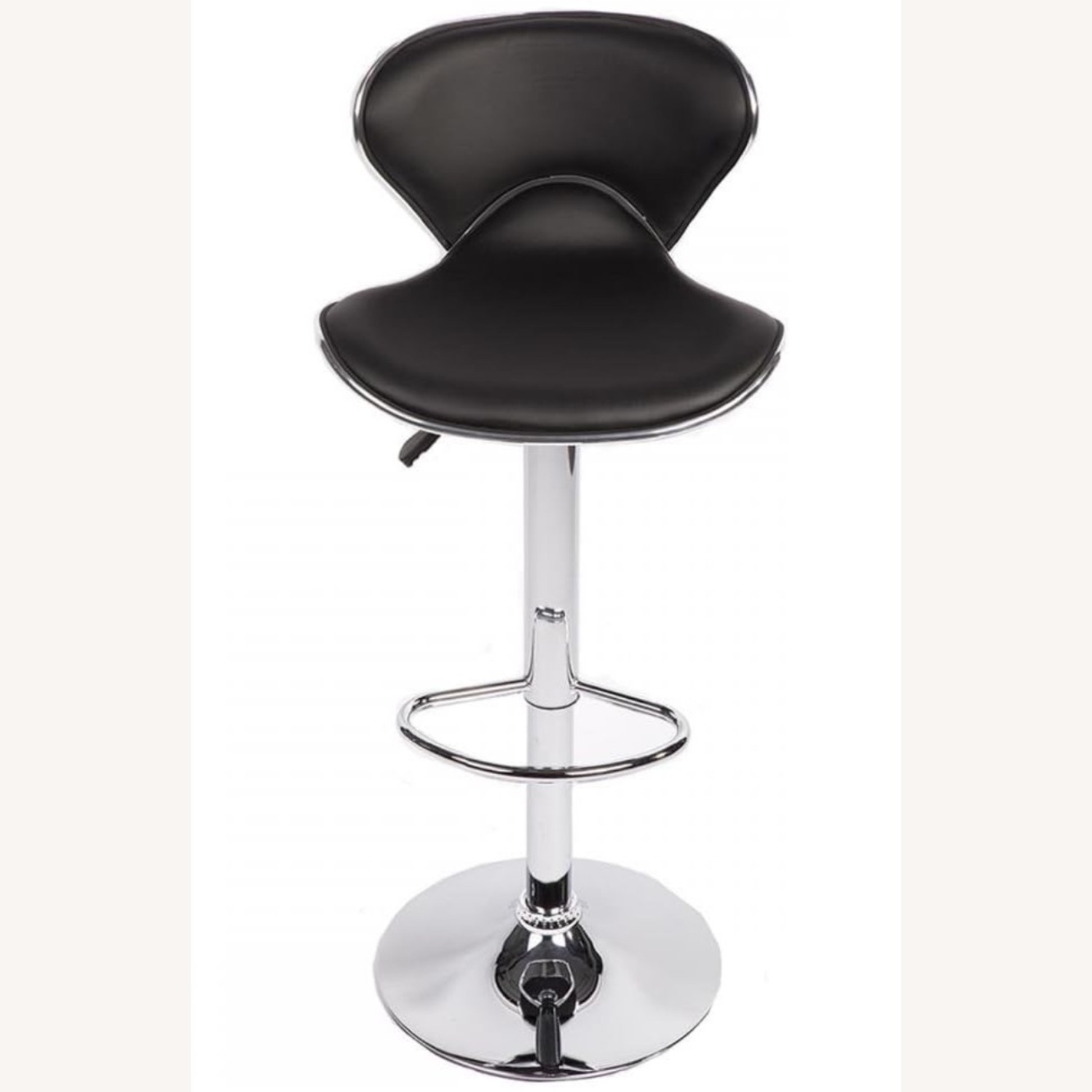 Stools Leather Hydraulic Swivel - image-2
