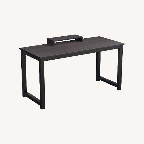 Used Computer Desk with Monitor Stand  for sale on AptDeco