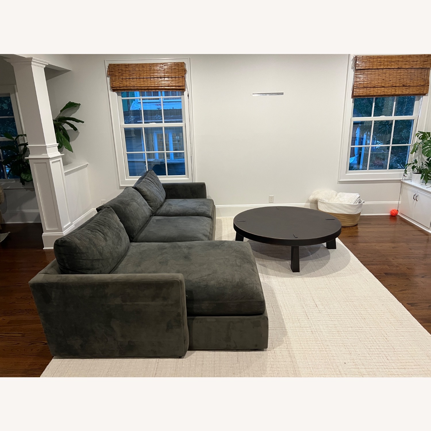 Crate & Barrel Lounge Deep Lounge Sectional - image-1