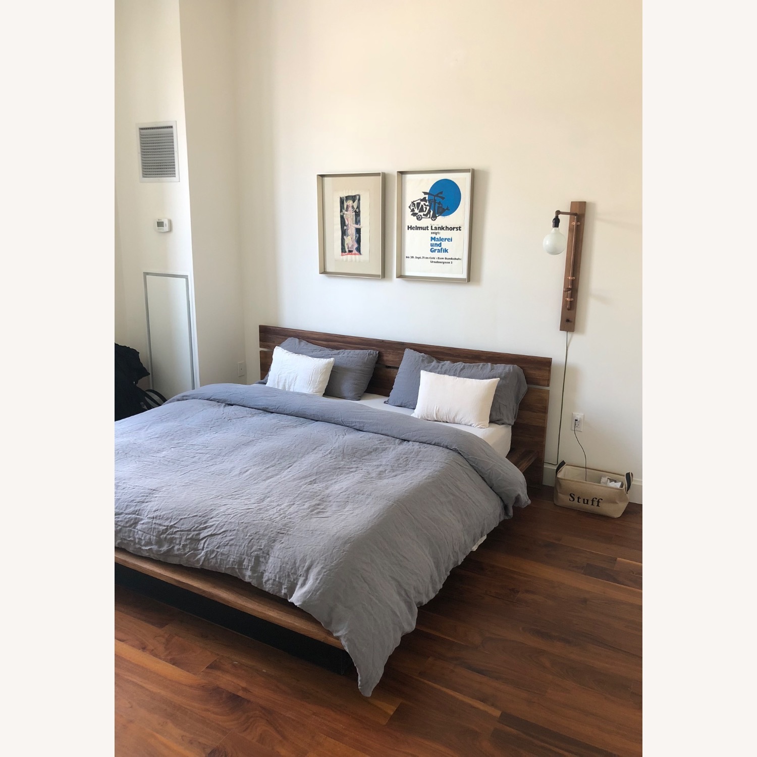 ABC Carpet & Home Teak King Bed - image-1