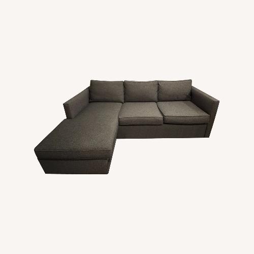 Used West Elm Harris 2-Piece Reversible Sectional for sale on AptDeco