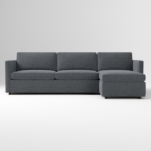 Used West Elm Harris 2-Piece Reversible Sectional for sale on AptDeco