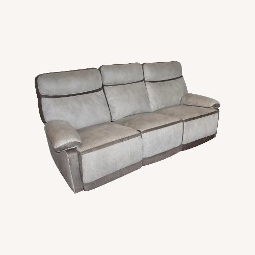Used Raymour & Flanigan Double Recliner Sofa for sale on AptDeco