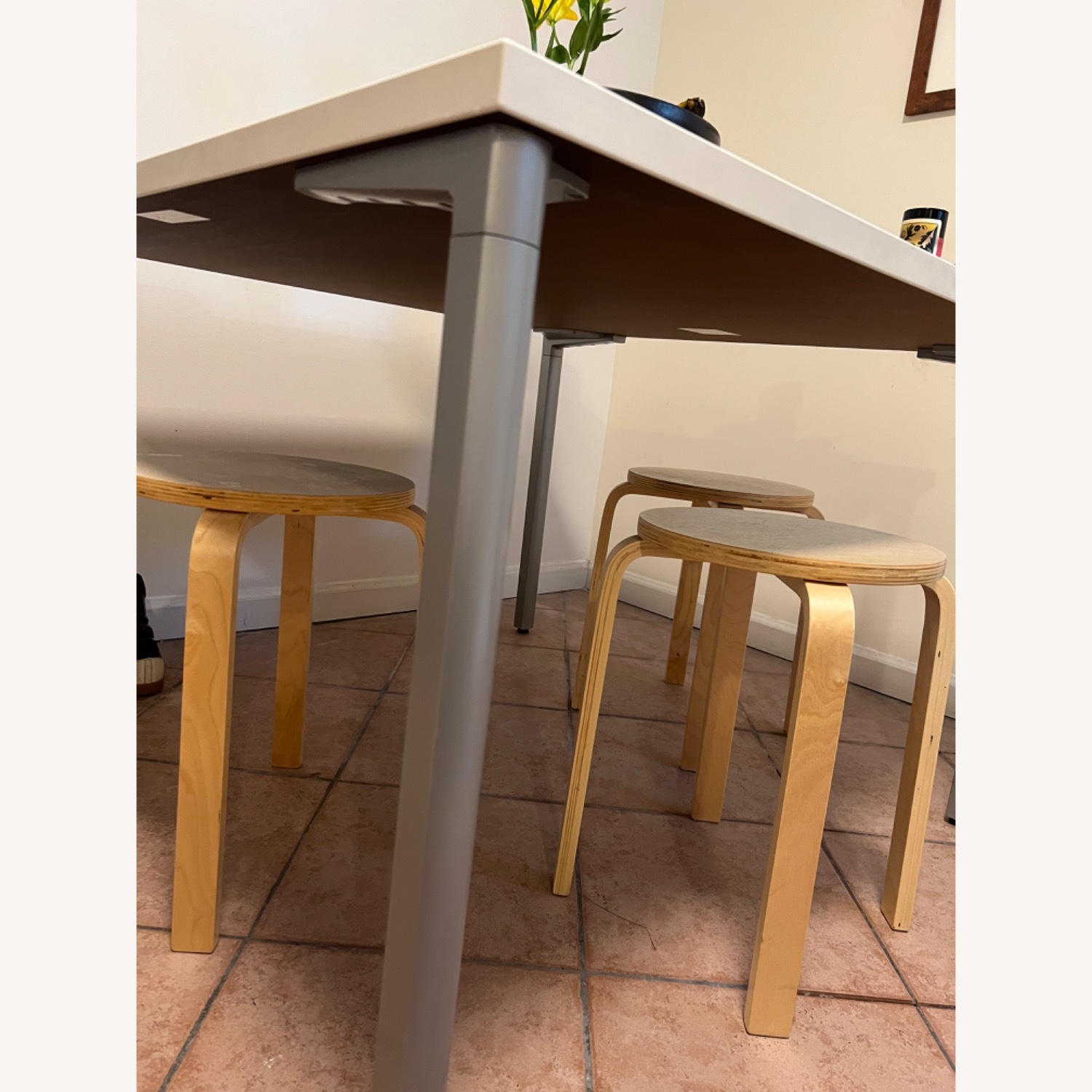 Herman Miller Everywhere Square White Table - image-3