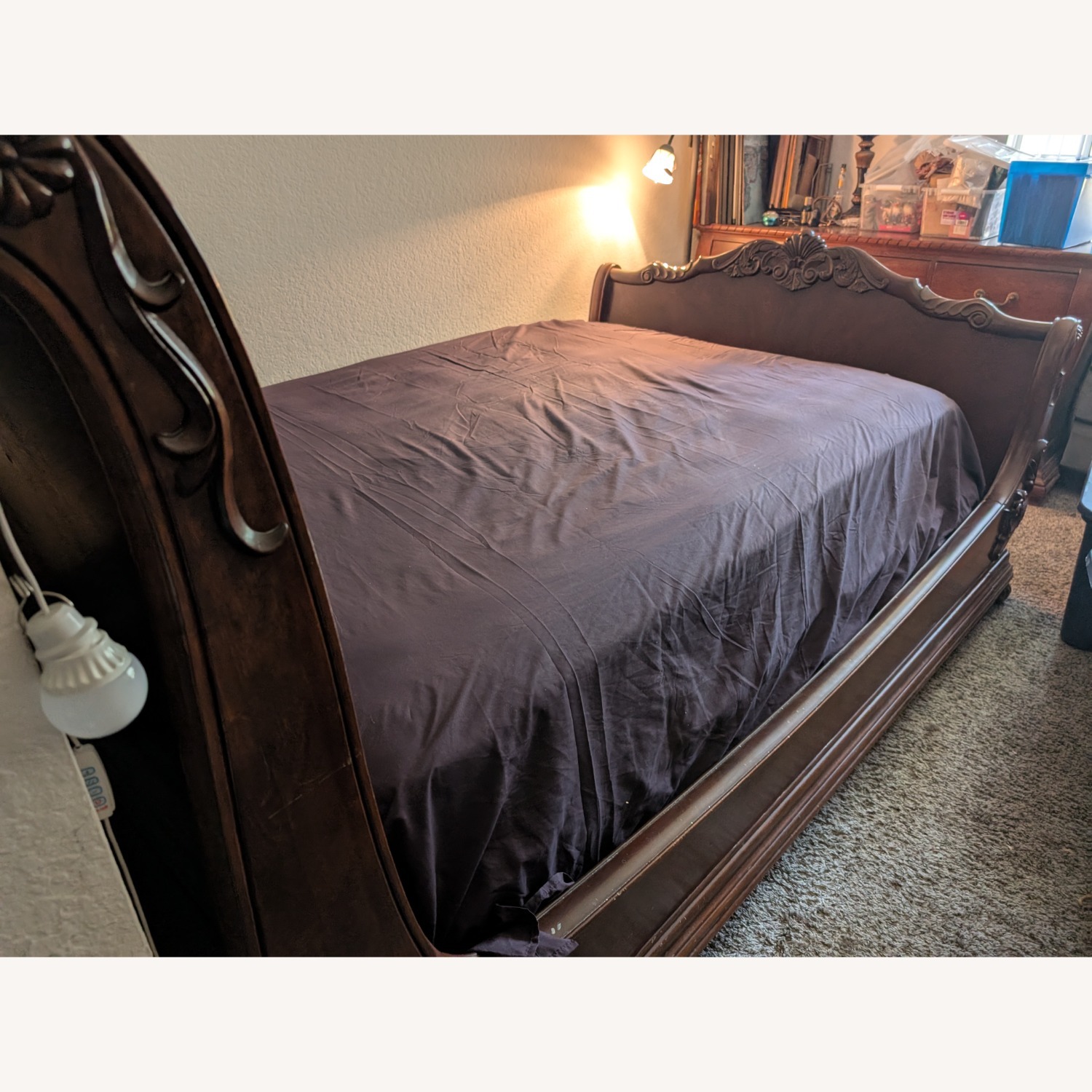 Touchstone Queen Size Sleigh Bed - image-3