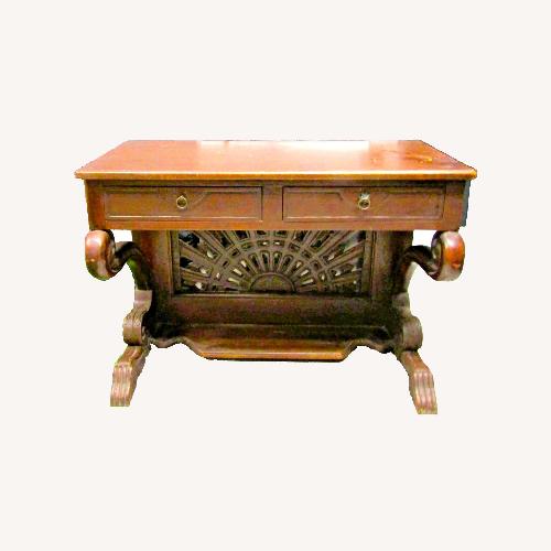 Used Antique French Style Hardwood Console Table for sale on AptDeco