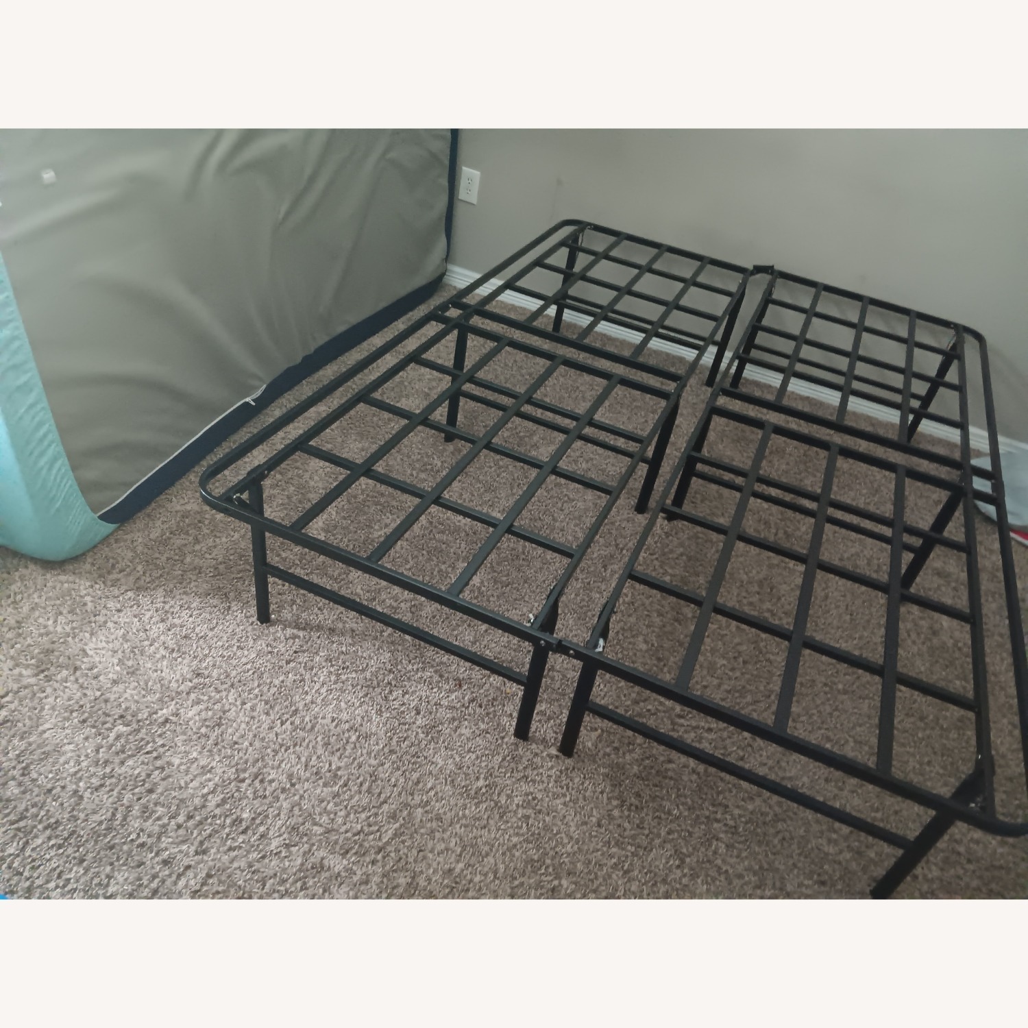 Metallic Bed Frame - image-2