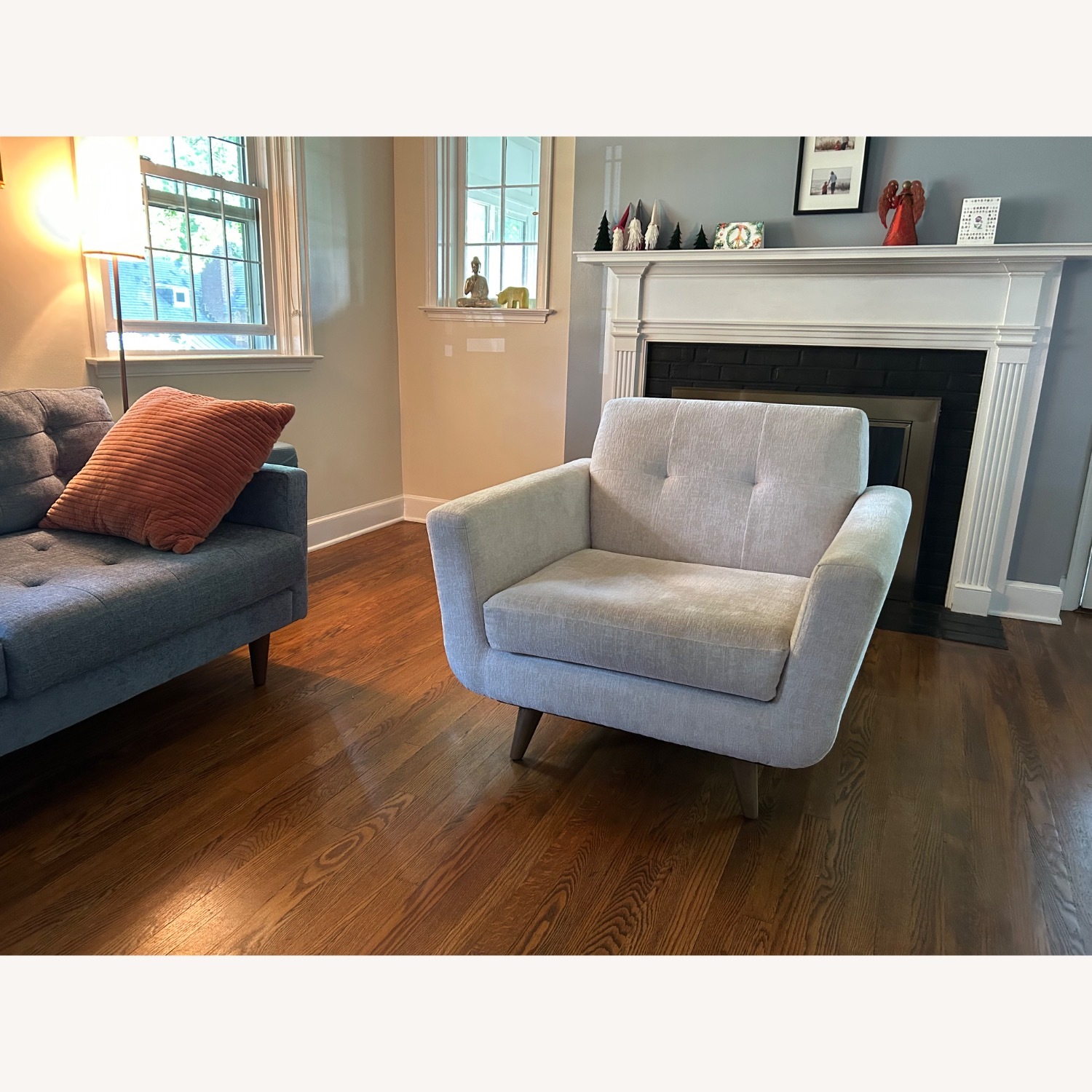 Joybird large Hughes Chair in Irish Cream - image-1