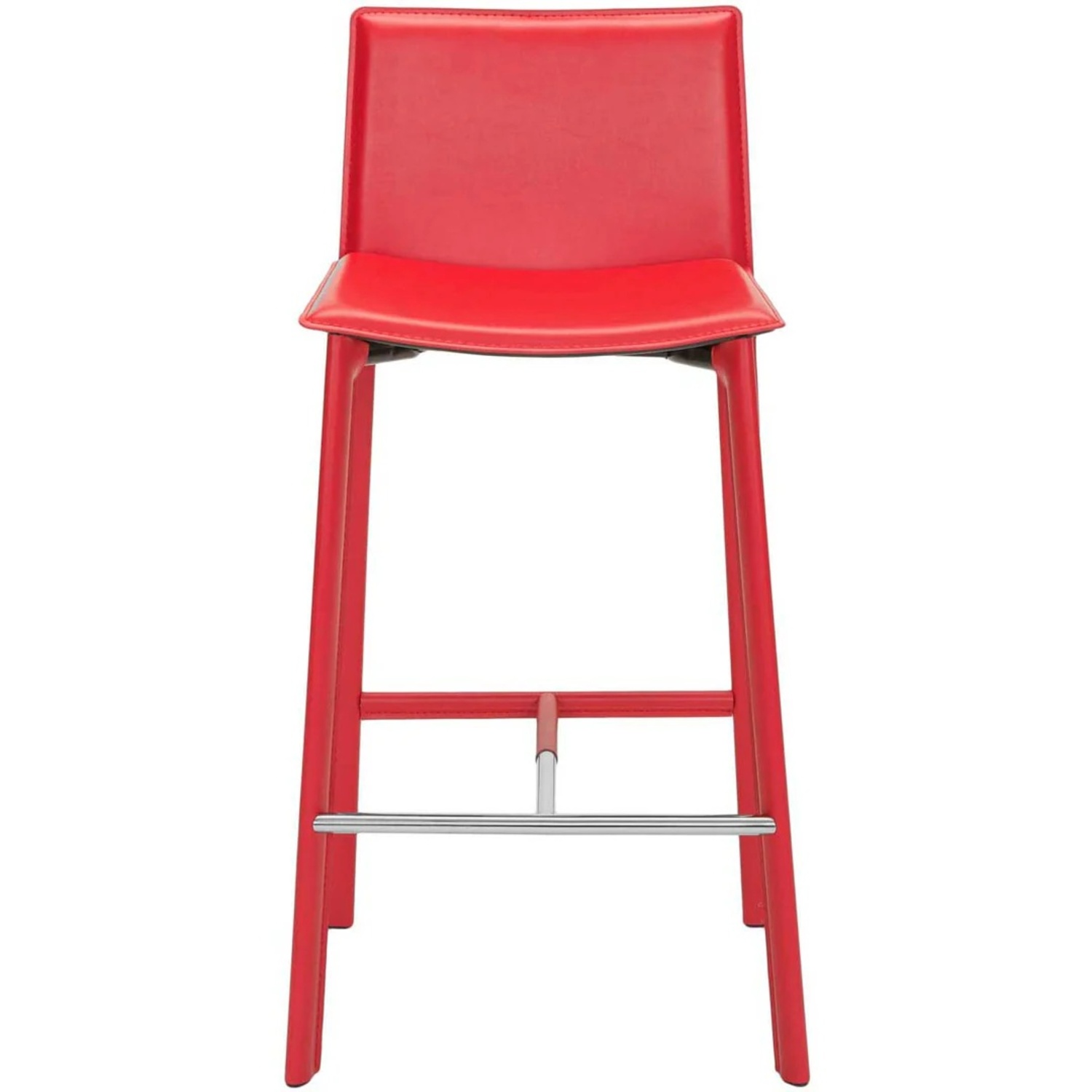 Safavieh Janet Bar Stool-Red (Set of 4) - image-5