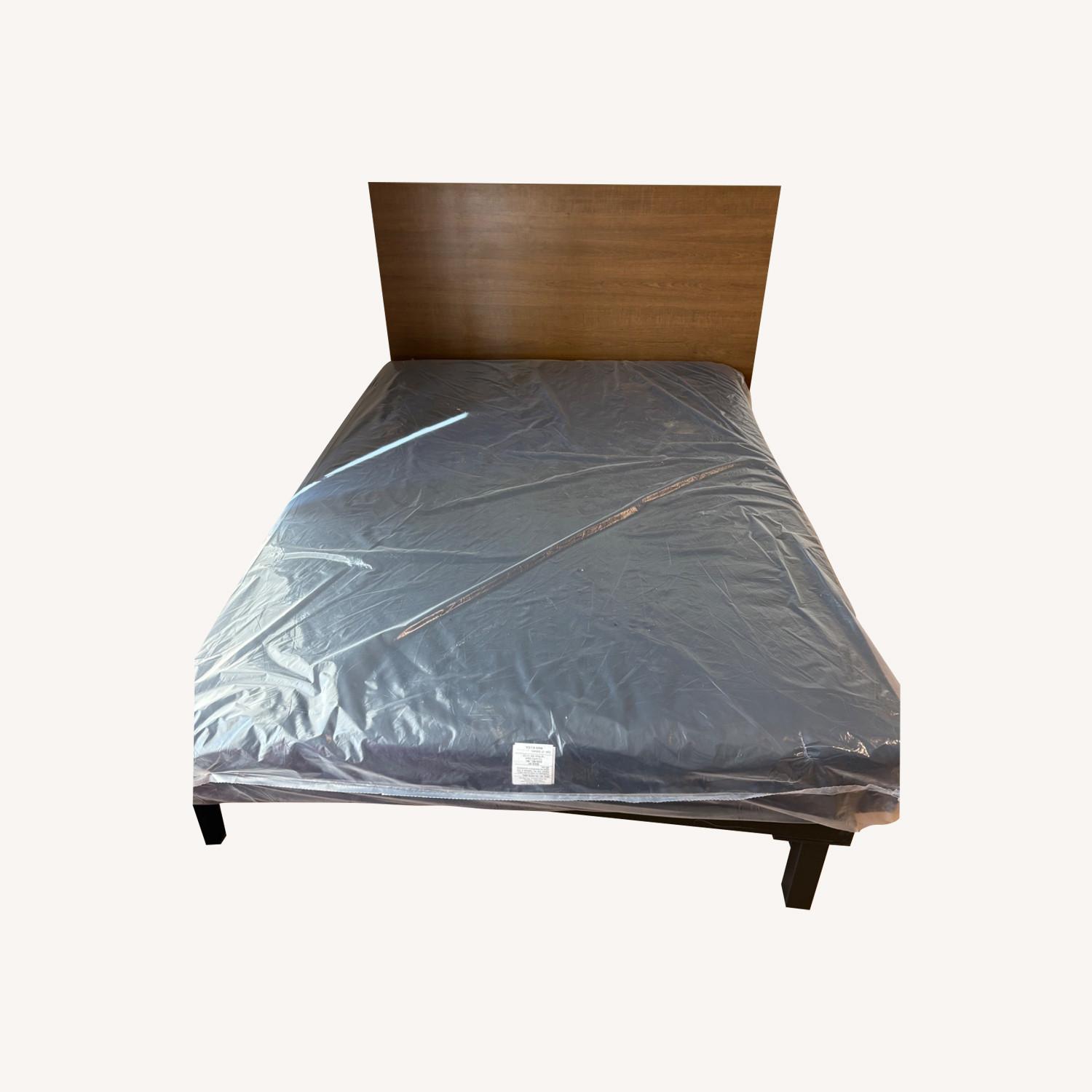 IKEA Queen Size Wood Platform Bed - AptDeco