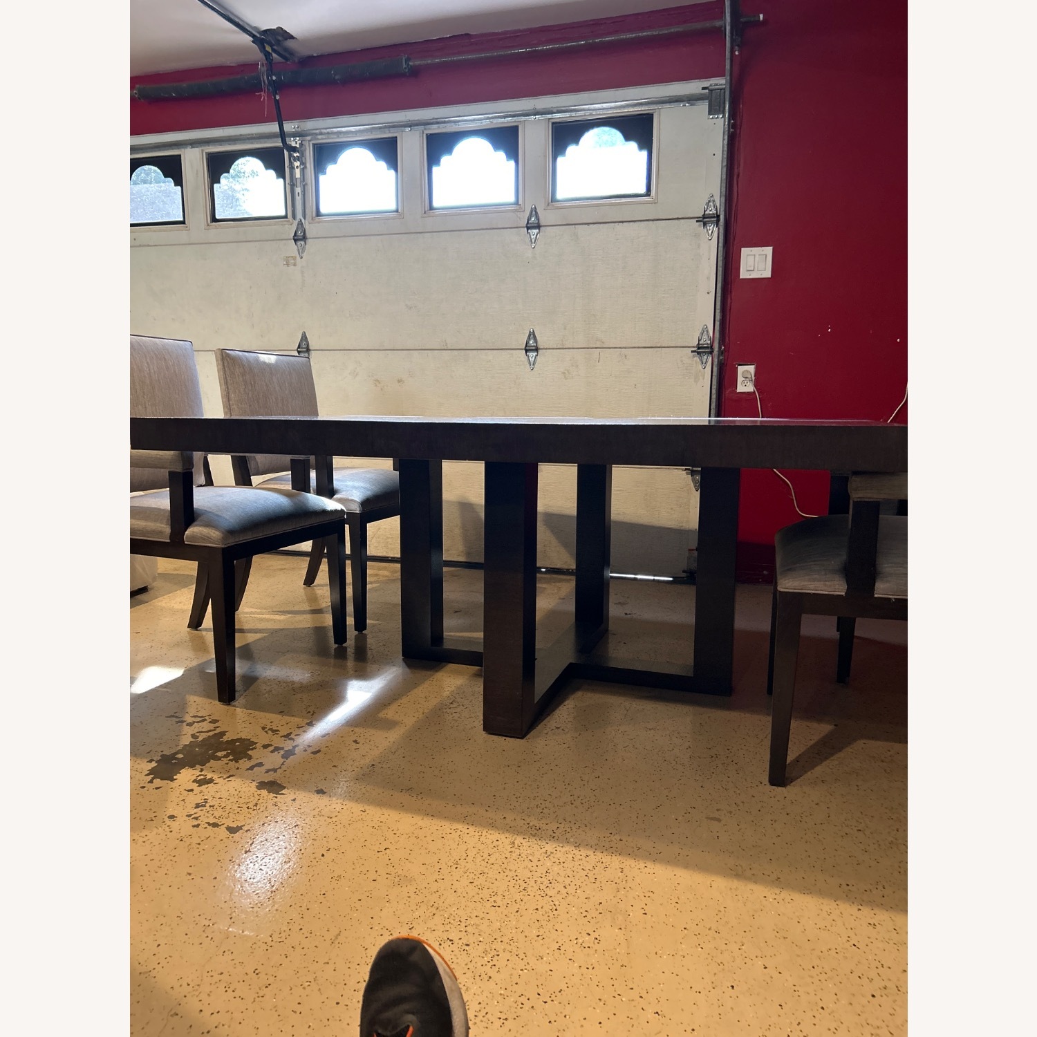 Kreiss Sutton Square Dining Table with 8 Chairs - image-3