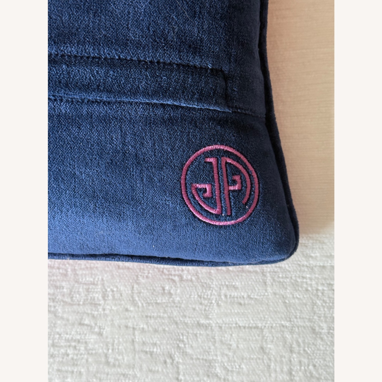 Jonathan Adler Boss Lady Needlepoint Cushion - image-5