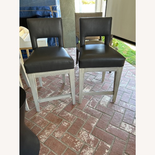 Used Kreiss Perch Swivel Barstools  for sale on AptDeco