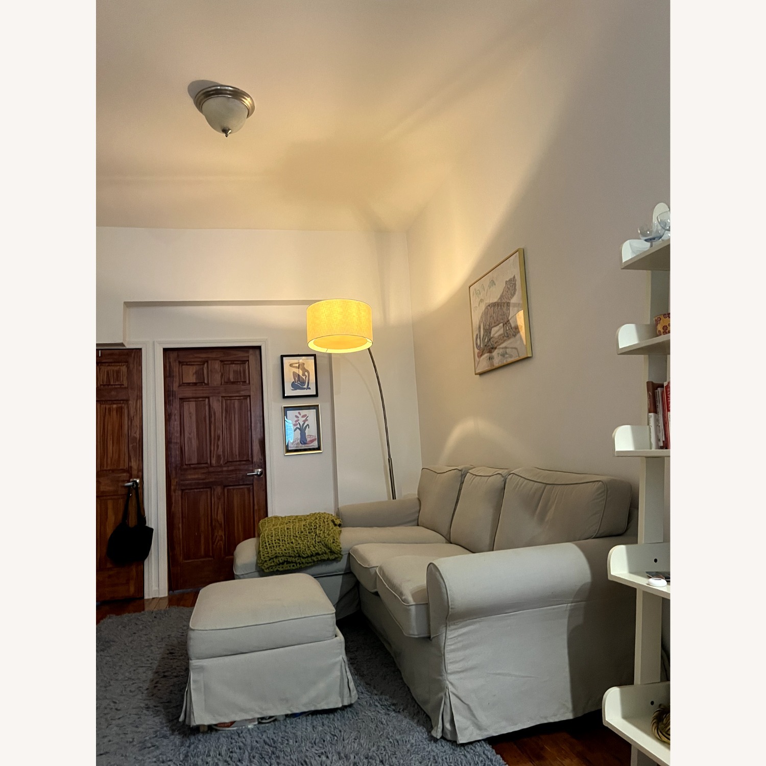 IKEA Uppland Natural Sofa with Chaise - image-1