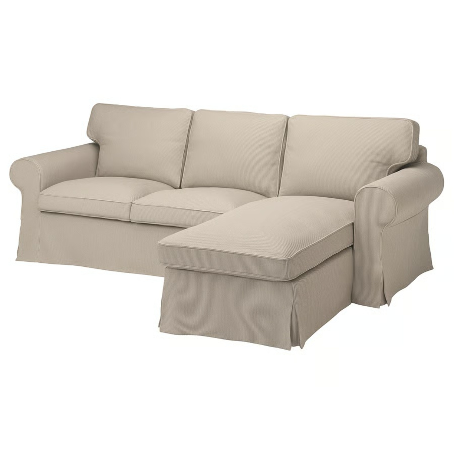 IKEA Uppland Natural Sofa with Chaise - image-5