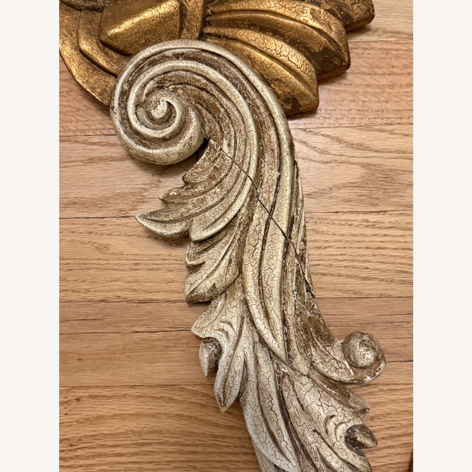 Golden Mirror & Pediment Set  - image-3