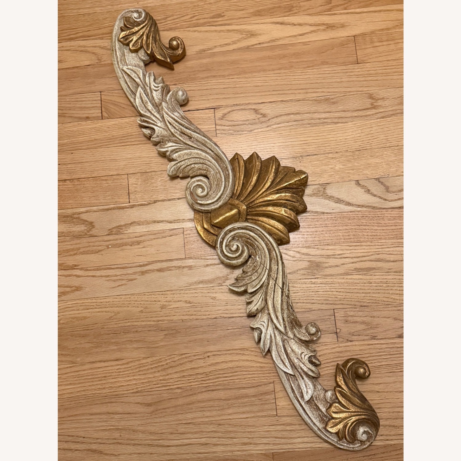 Golden Mirror & Pediment Set  - image-2