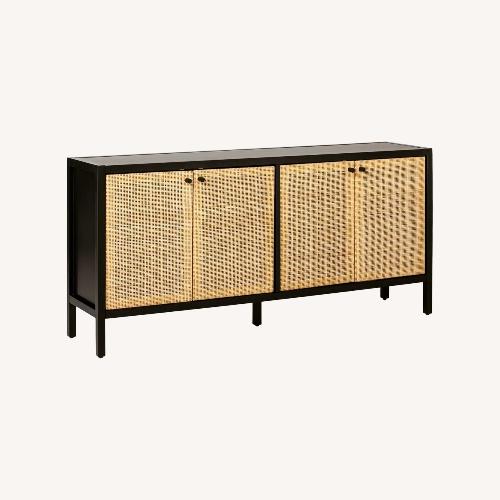 Used Springville Caned Door TV Stand (Studio McGee) for sale on AptDeco