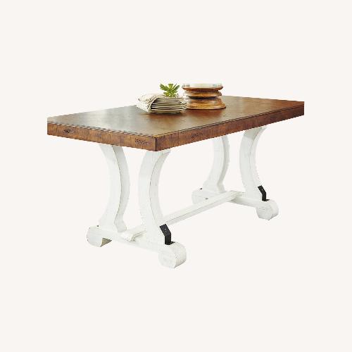 Used Ashley Valebeck Dining Set for sale on AptDeco