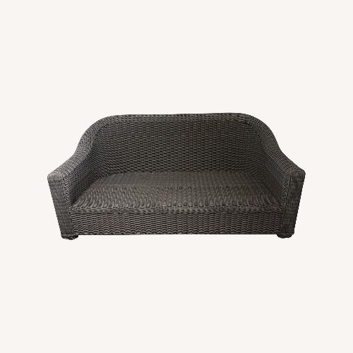 Used Outdoor Couch and Ottoman for sale on AptDeco