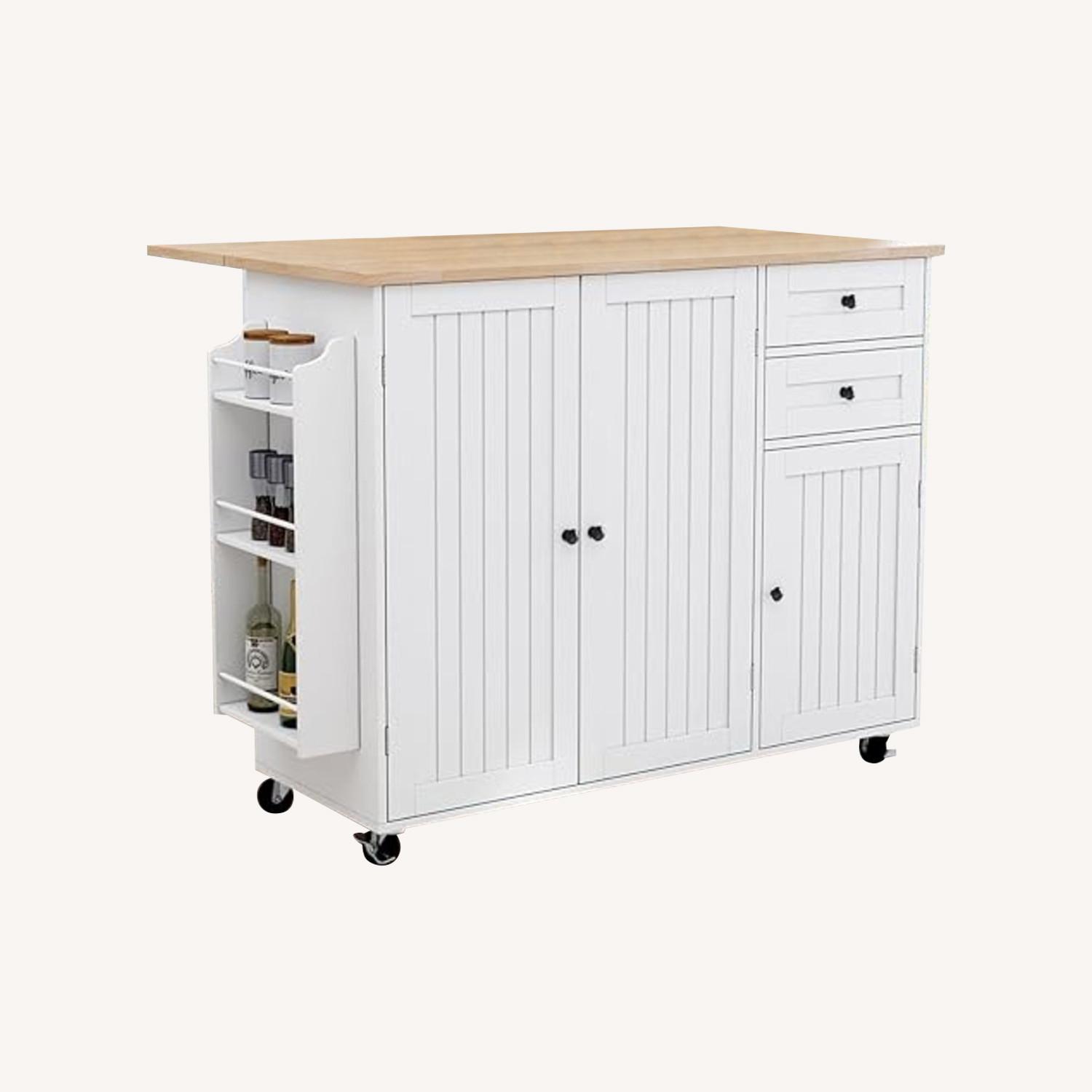 HLR Kitchen Island with Storage - image-0