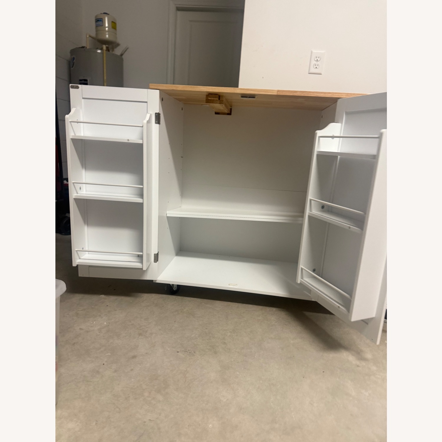 HLR Kitchen Island with Storage - image-8