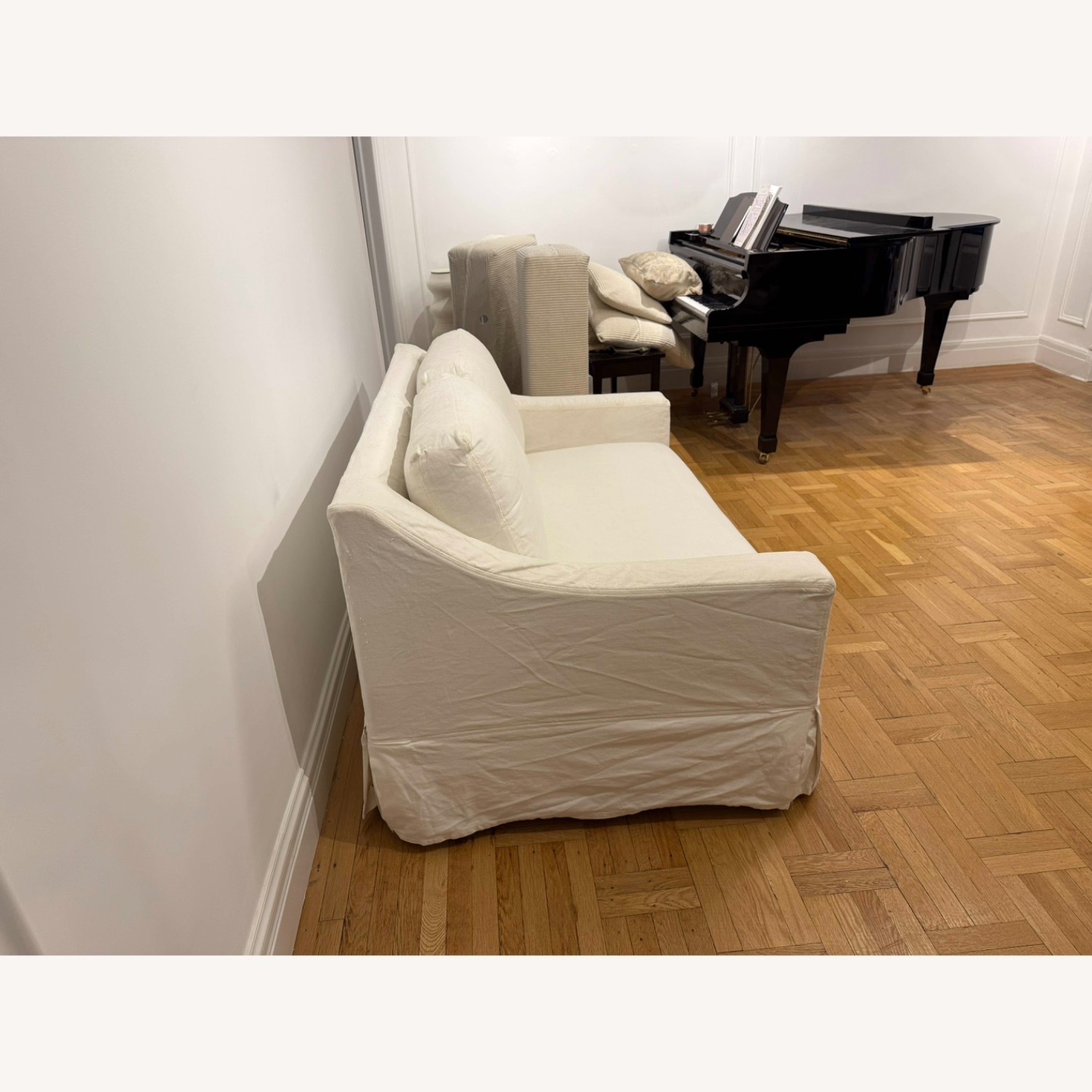 Pottery Barn York Slope Arm Slipcovered Sofa - image-5