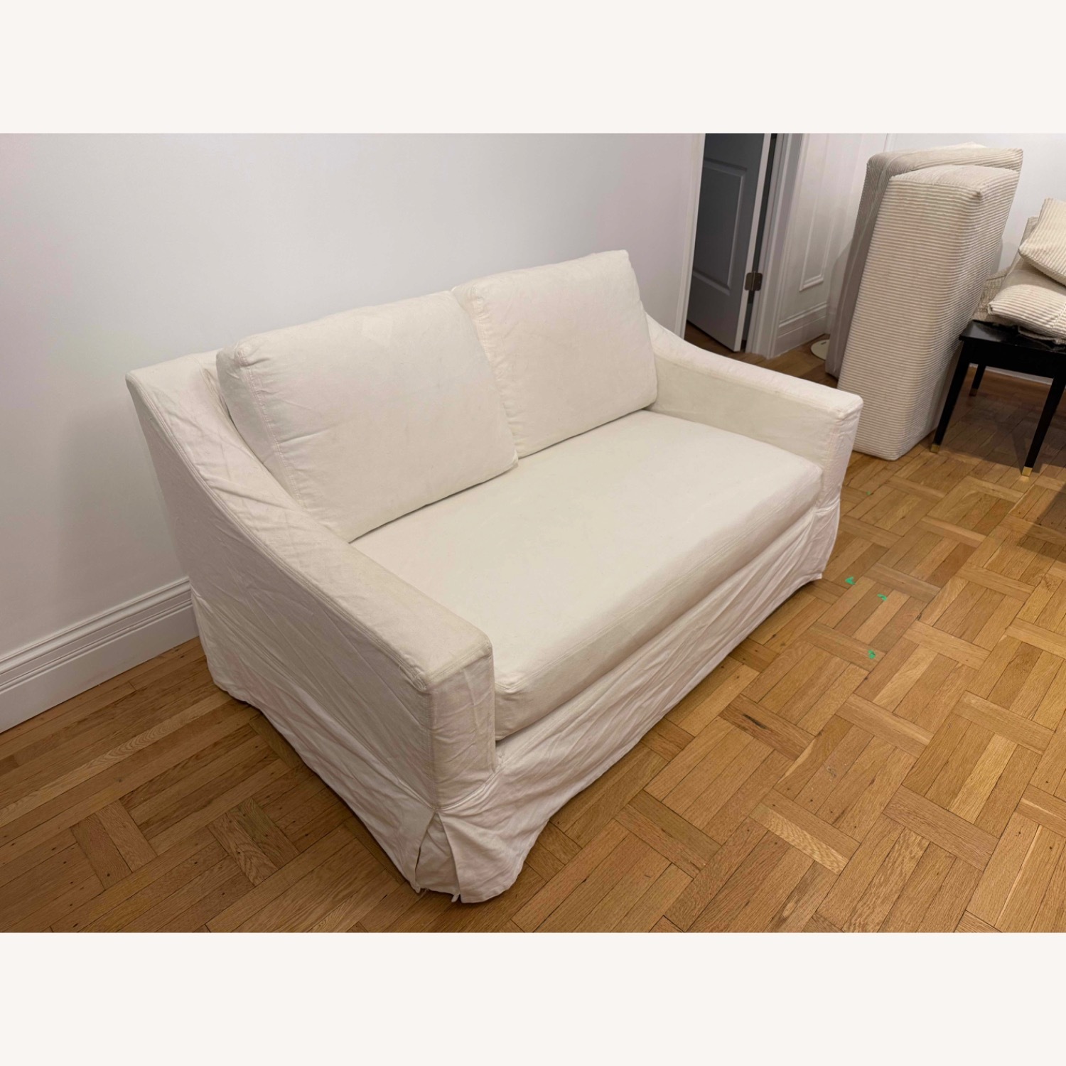 Pottery Barn York Slope Arm Slipcovered Sofa - image-2