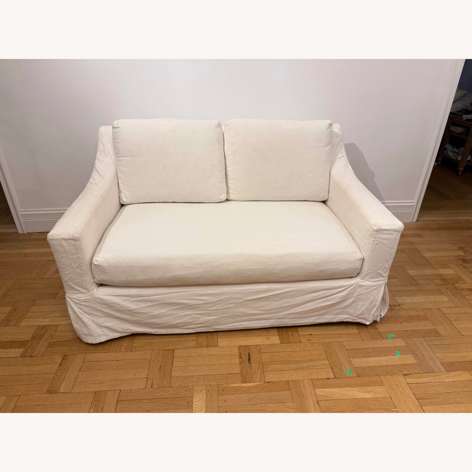 Pottery Barn York Slope Arm Slipcovered Sofa - image-1