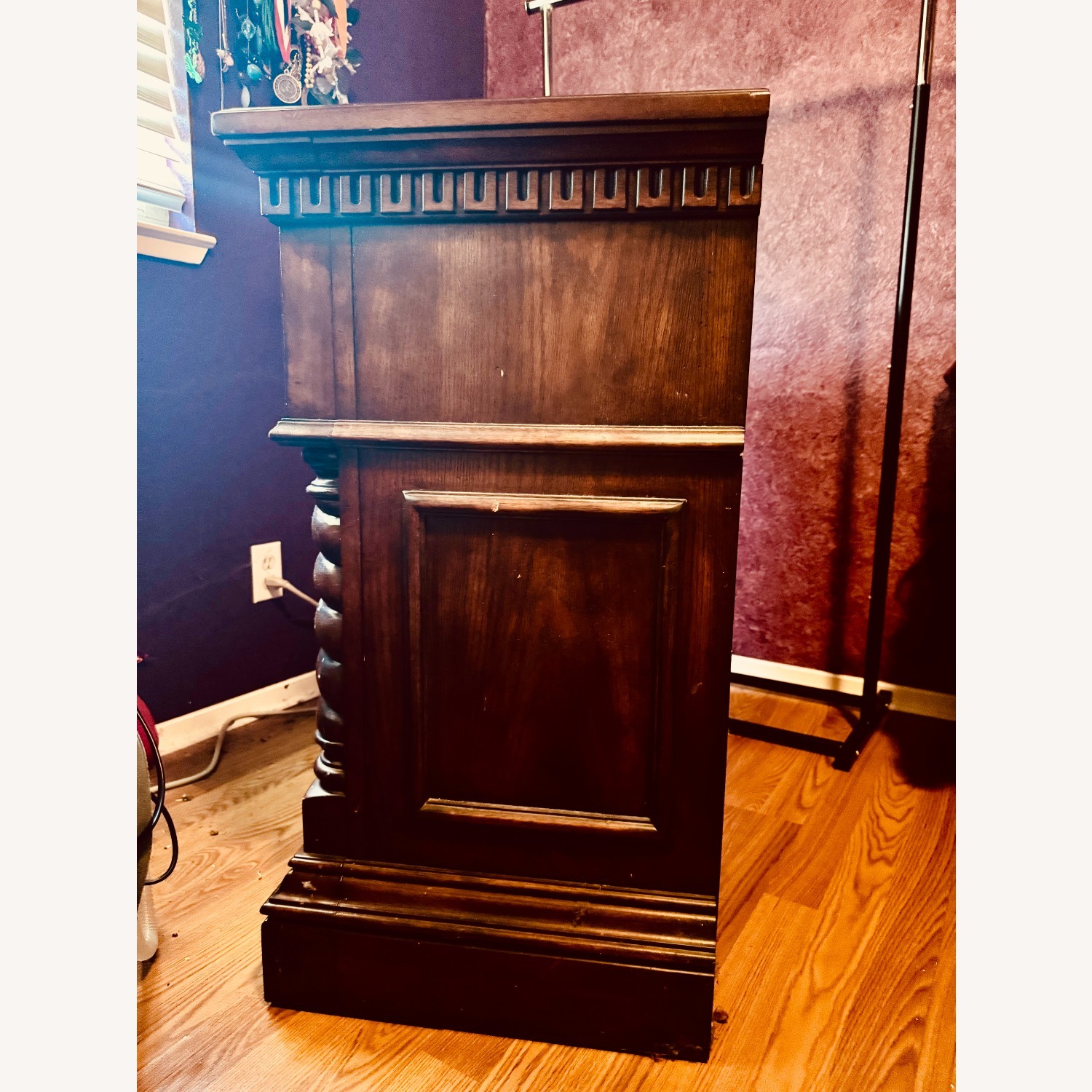 Classic Mahogany Wood Nightstands  - image-2