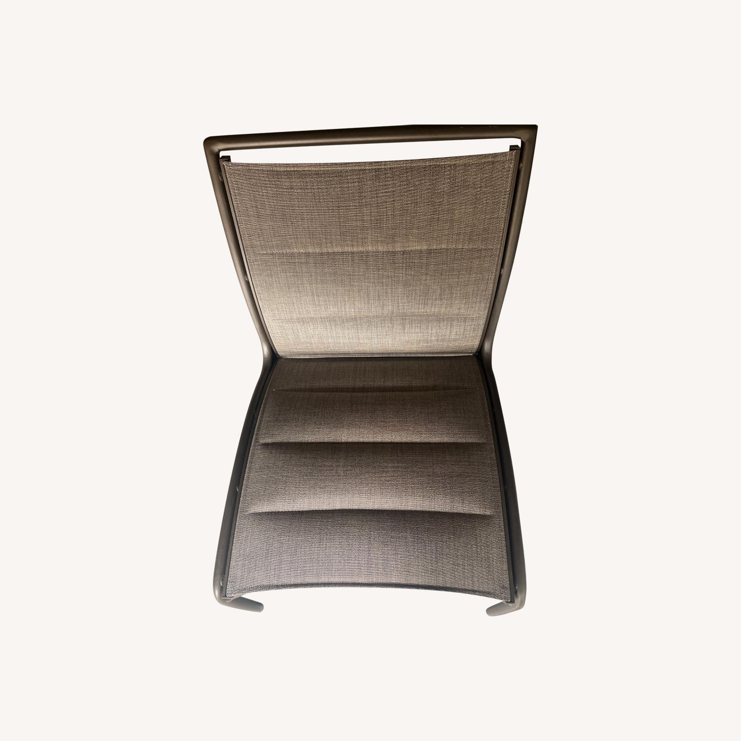 Woodard patio chair cushioned - image-0