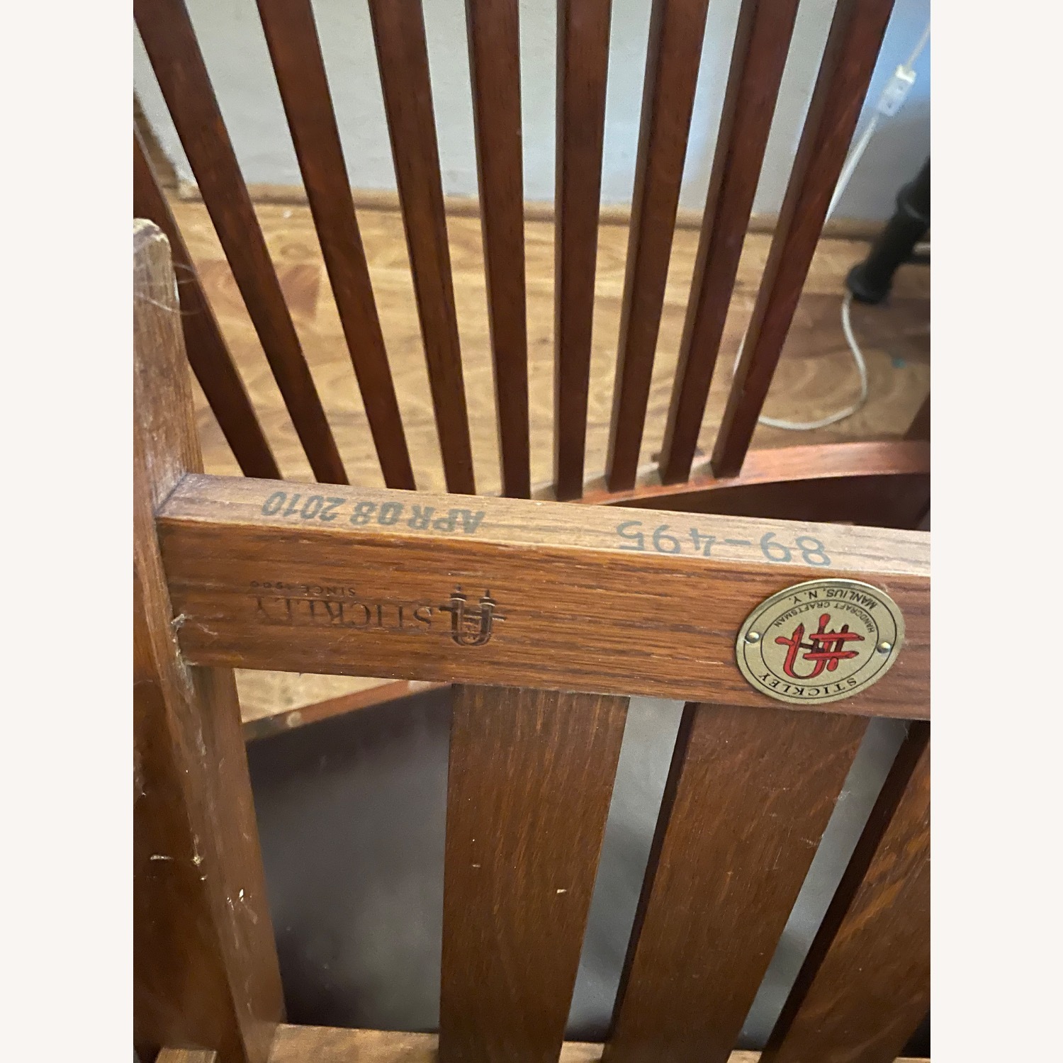 Stickley Rocker with Footstool - image-4