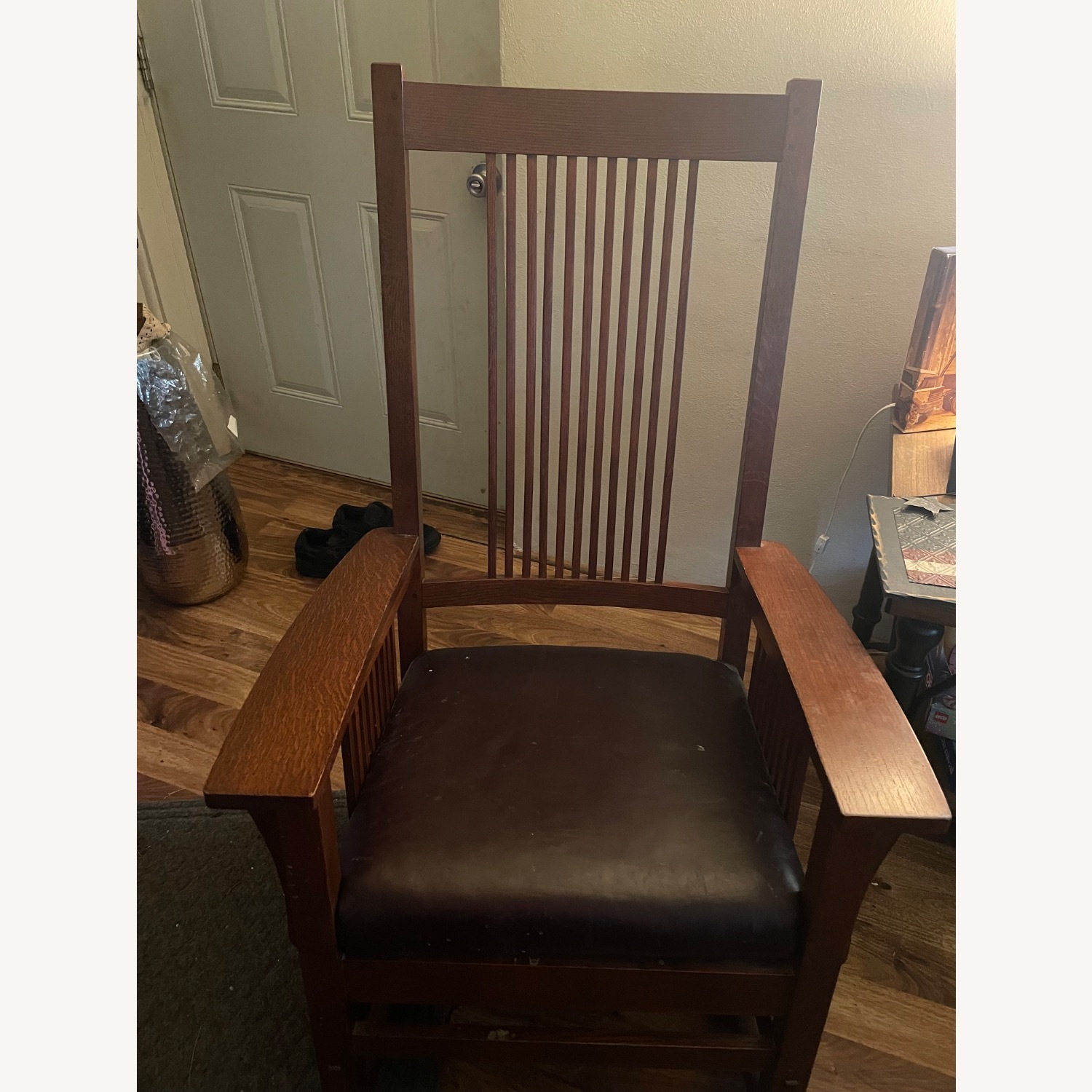 Stickley Rocker with Footstool - image-2