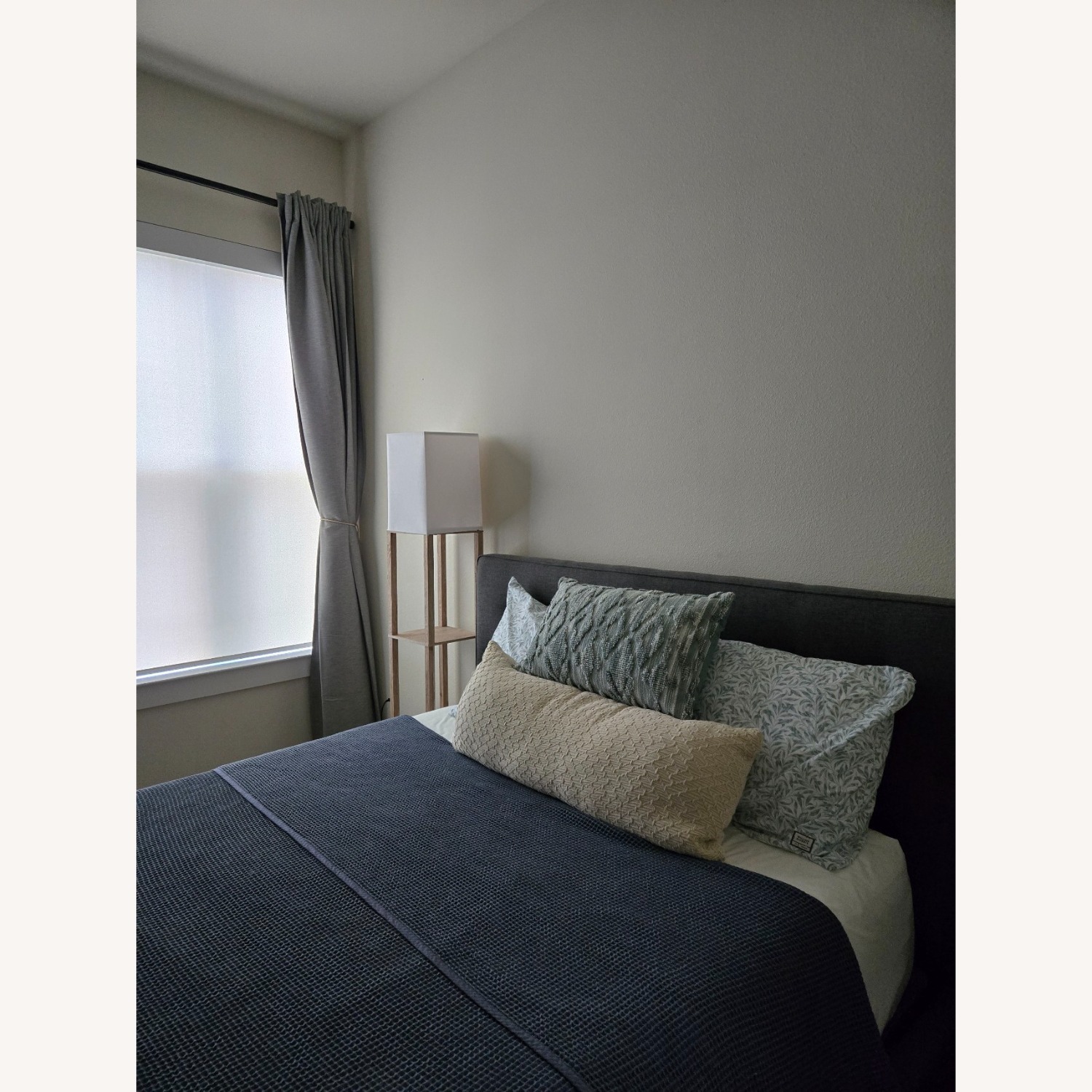 Ashton Queen Dark Gray Bed  - image-1