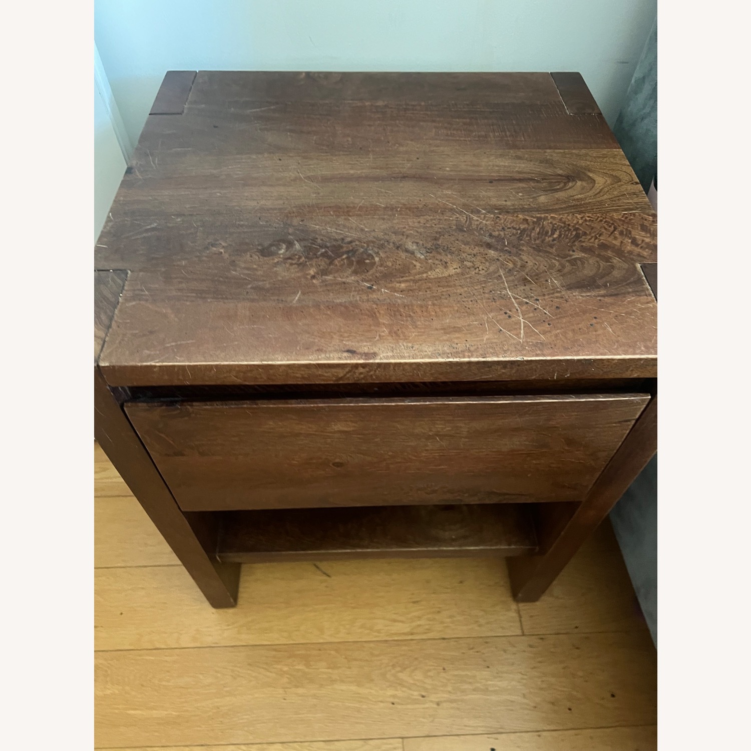 West Elm Boerum Solid Wood Nightstand - image-1