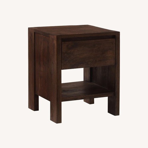 Used West Elm Boerum Solid Wood Nightstand for sale on AptDeco