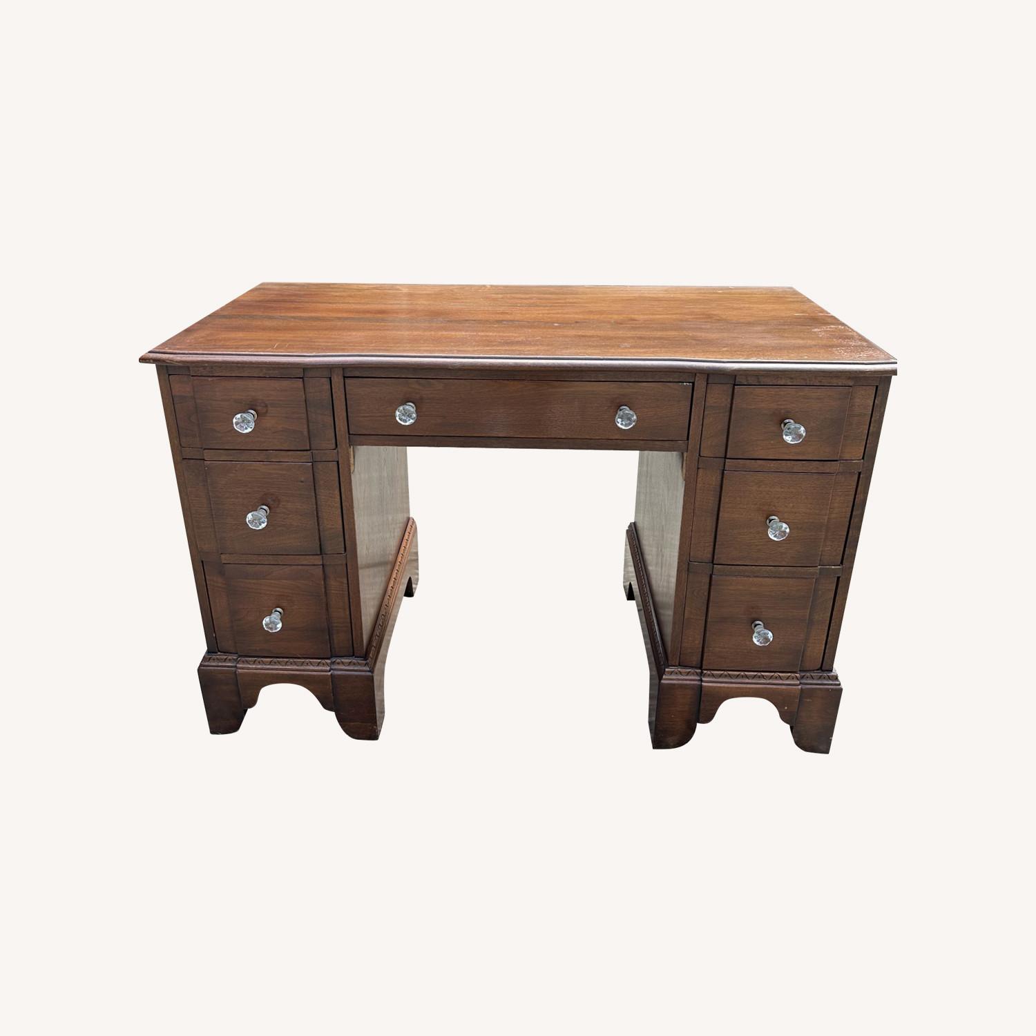 Davis Cabinet Company - Solid Walnut - Desk - image-0