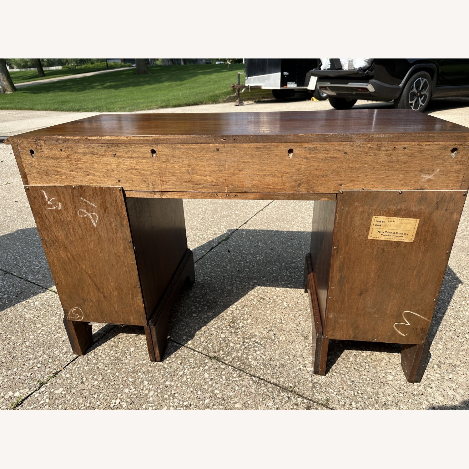 Davis Cabinet Company - Solid Walnut - Desk - image-19
