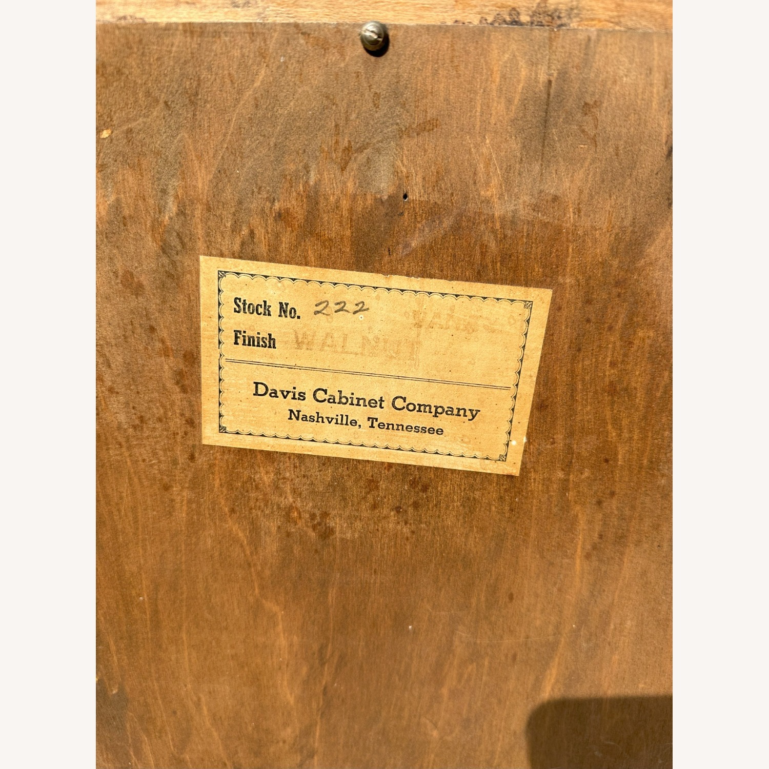 Davis Cabinet Company - Solid Walnut - Desk - image-20