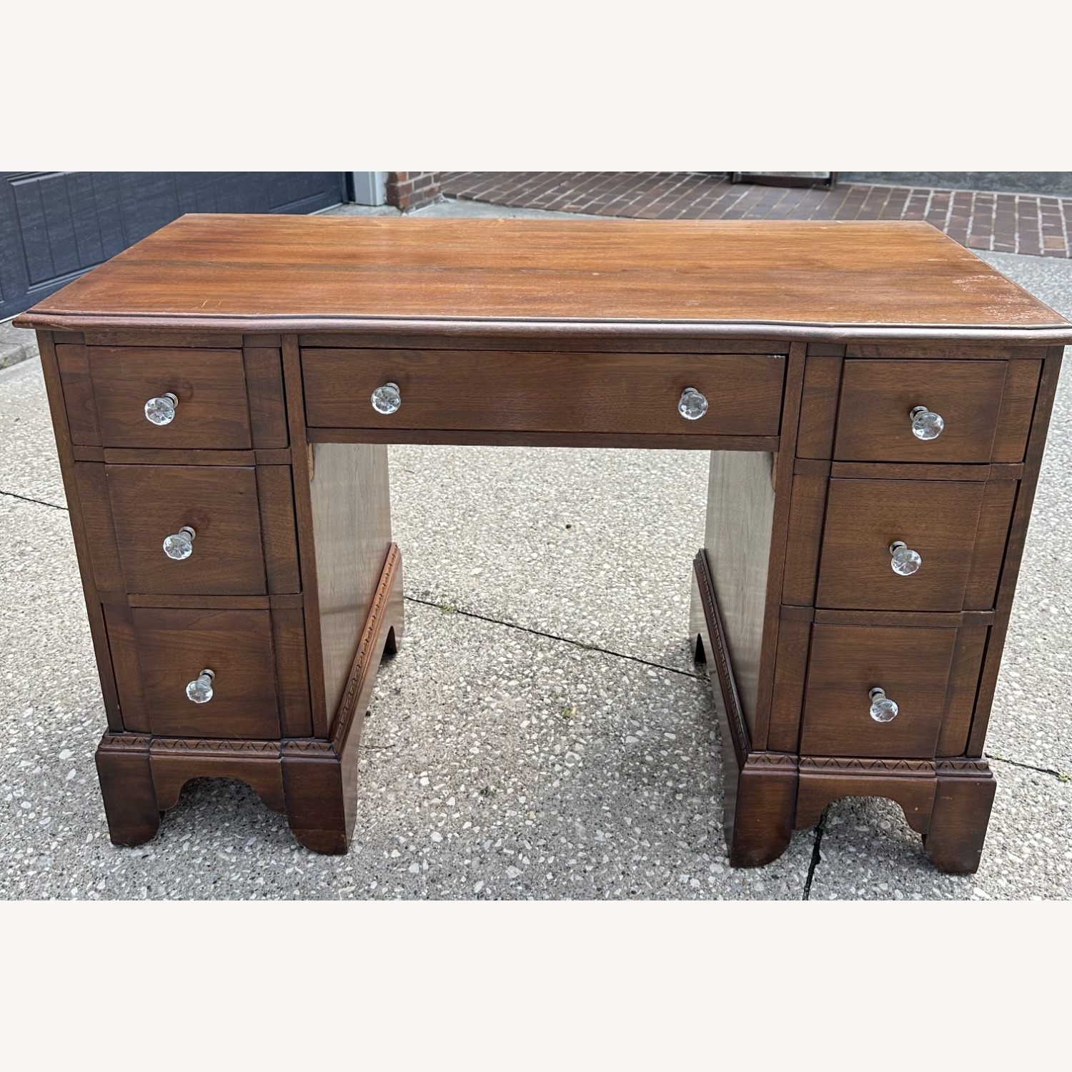 Davis Cabinet Company - Solid Walnut - Desk - image-1