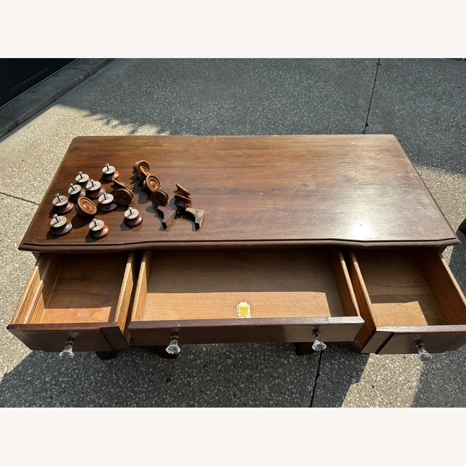 Davis Cabinet Company - Solid Walnut - Desk - image-16