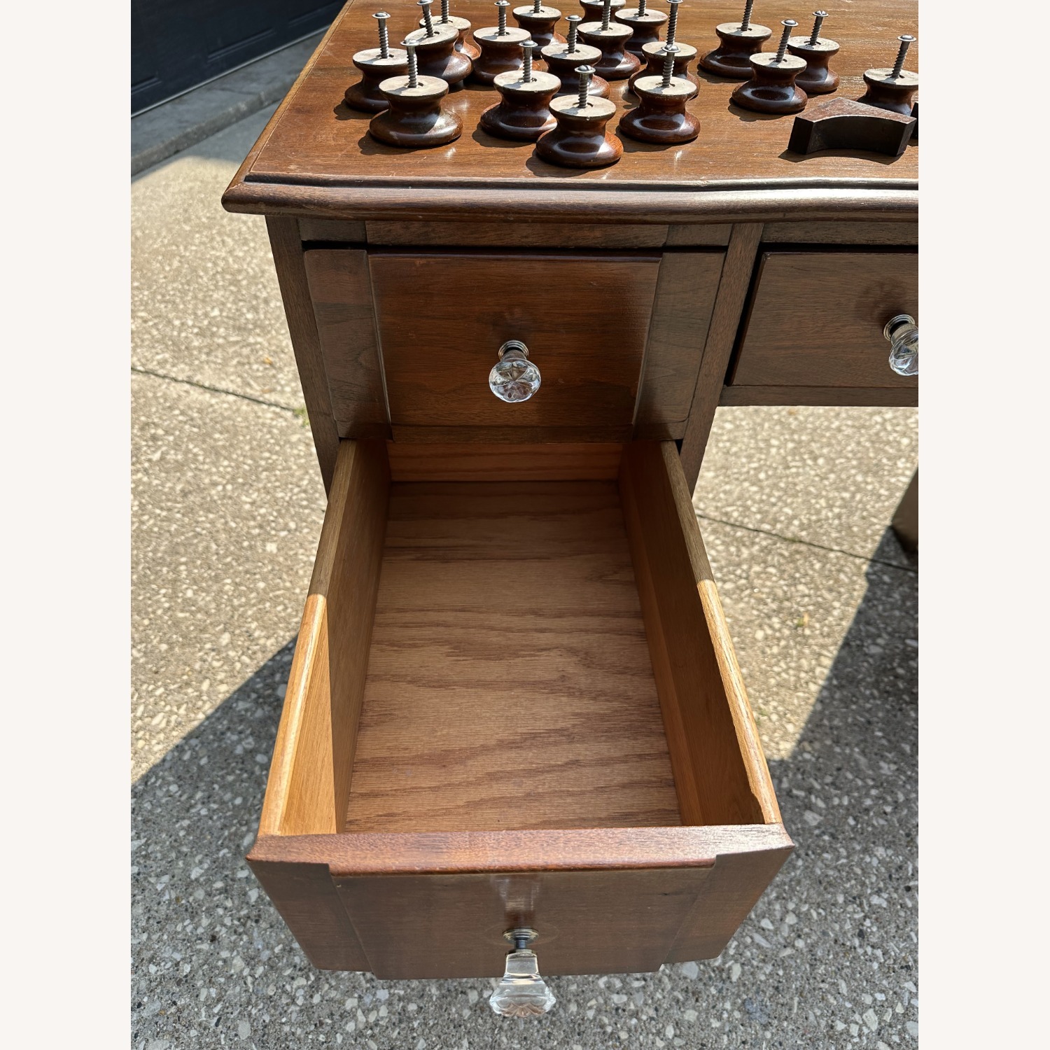 Davis Cabinet Company - Solid Walnut - Desk - image-7