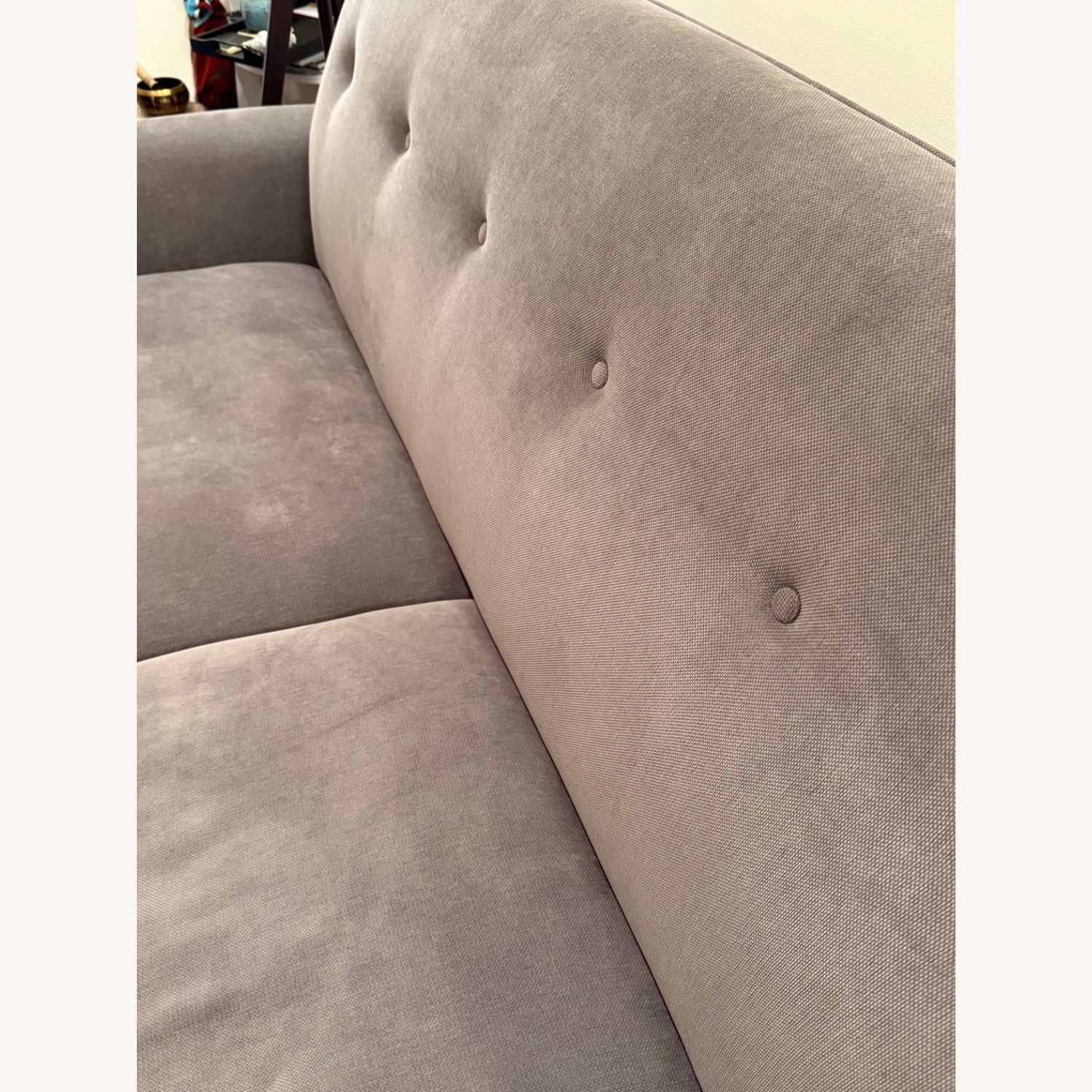 IKEA EssebodaCouch + Storage Ottoman - image-6