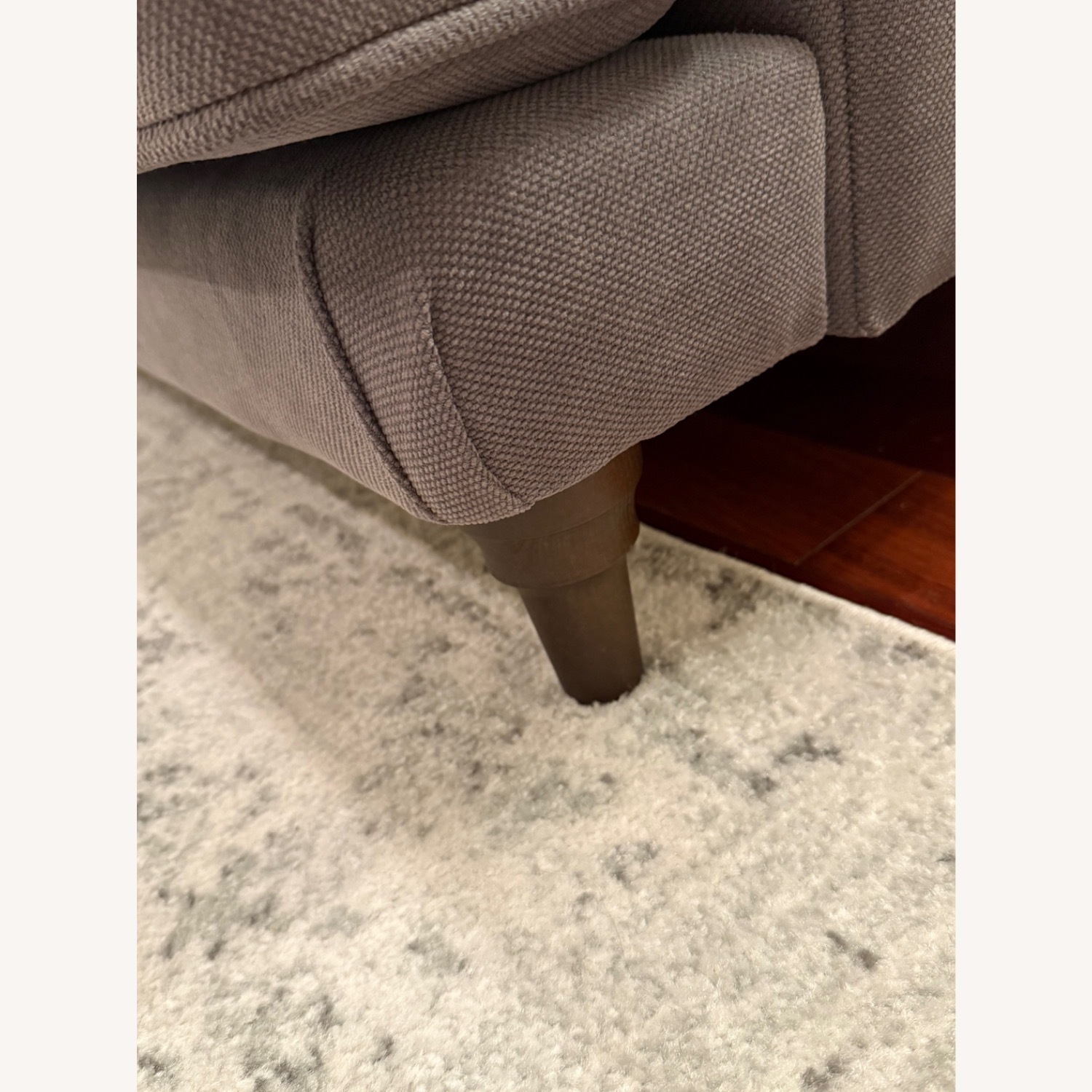 IKEA EssebodaCouch + Storage Ottoman - image-5