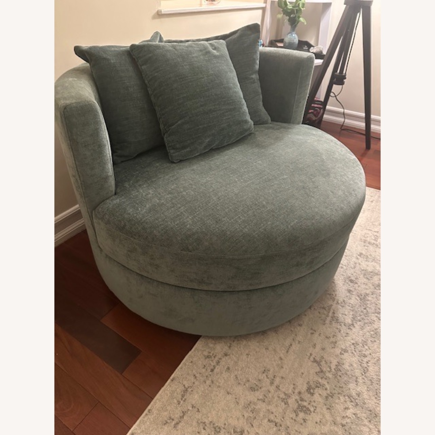 World Market Rico Oversized Swival Chair - image-3