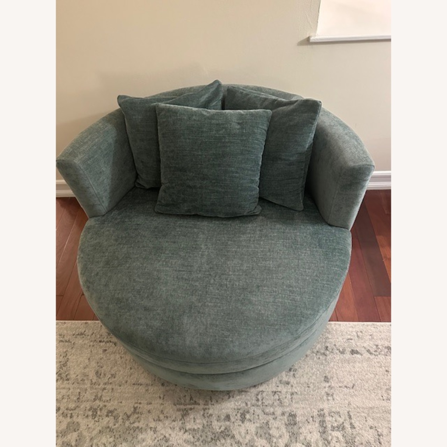 World Market Rico Oversized Swival Chair - image-1