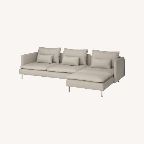 Used IKEA Soderhahmn Natural Beige Sofa for sale on AptDeco